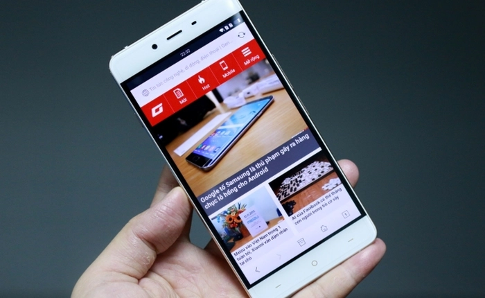 Cận cảnh OnePlus X vàng hồng đẹp như tranh vẽ đầu tiên trên thế giới