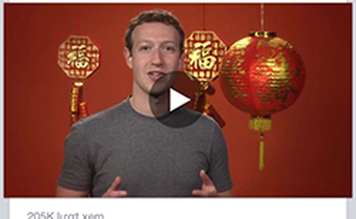 Ông chủ Facebook chúc Tết Âm lịch và vui vẻ trả lời bình luận của người Việt