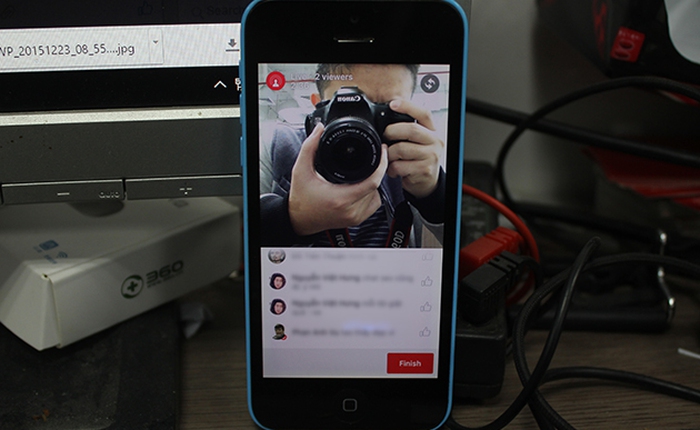 Đã có thể dùng tính năng "tường thuật" Video của Facebook tại Việt Nam