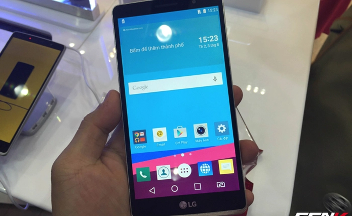 Cận cảnh LG G4 Stylus tại Việt Nam: màn hình lớn, bút cảm ứng tiện dụng