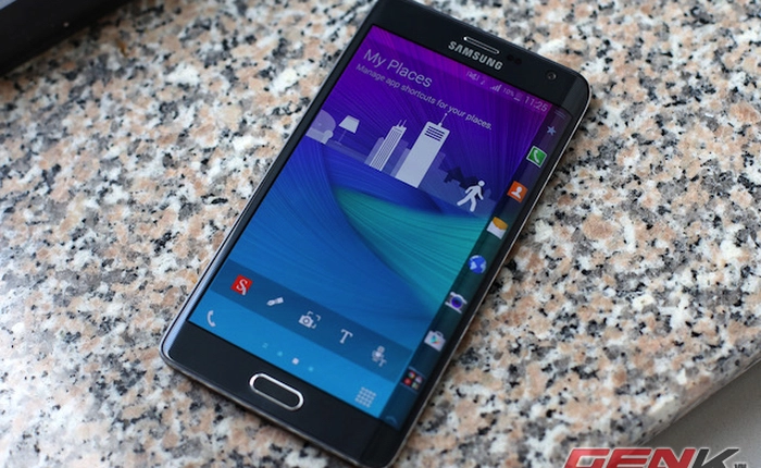 Cận cảnh Galaxy Note Edge sắp chính thức bán ra tại Việt Nam