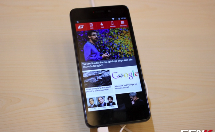 Cận cảnh Lai Yollo, smartphone kiêm pin dự phòng của Mobiistar