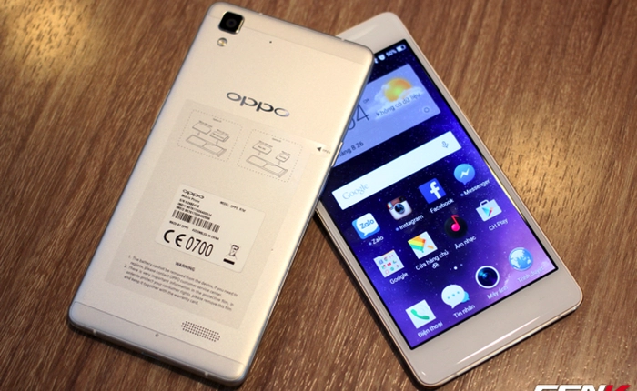 Oppo R7 Lite: Thiết kế sang, không nhiều cải tiến