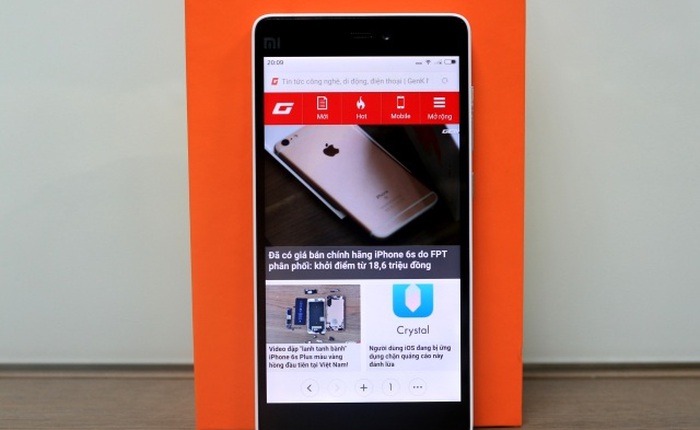 Cận cảnh "hoàng tử nhỏ" Xiaomi Mi 4c đầu tiên tại Việt Nam