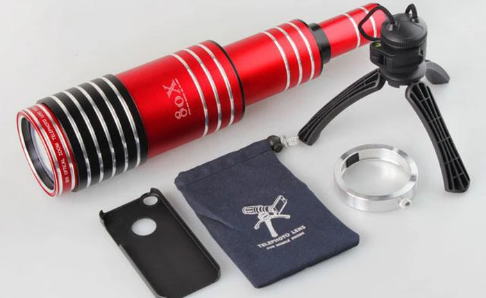 Muốn chụp xa với smartphone? Hãy thử chiếc siêu tele 80x này!