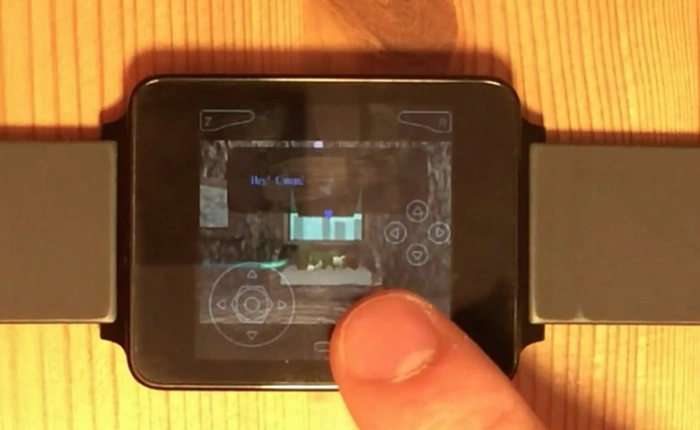 Có thể chạy game Nintendo 64 trên màn hình thiết bị Android Wear 1.65 inch