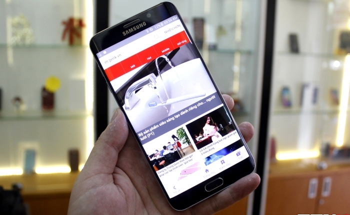 Cận cảnh siêu phẩm Samsung Galaxy S6 edge+ đầu tiên tại Việt Nam