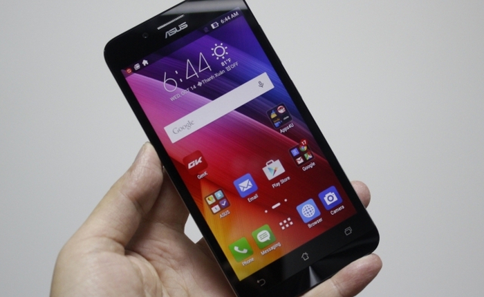 Mở hộp smartphone ASUS ZenFone Go tại Việt Nam