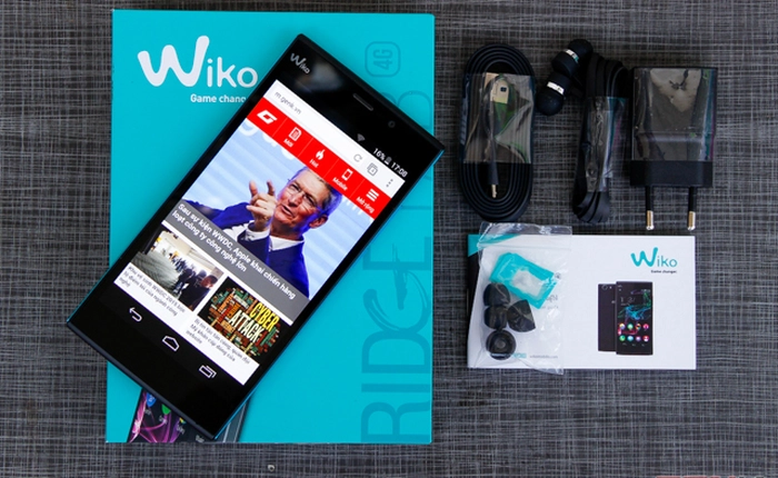 Đánh giá Wiko Ridge Fab 4G: phablet tầm trung, hiệu năng khá, giá hợp lý