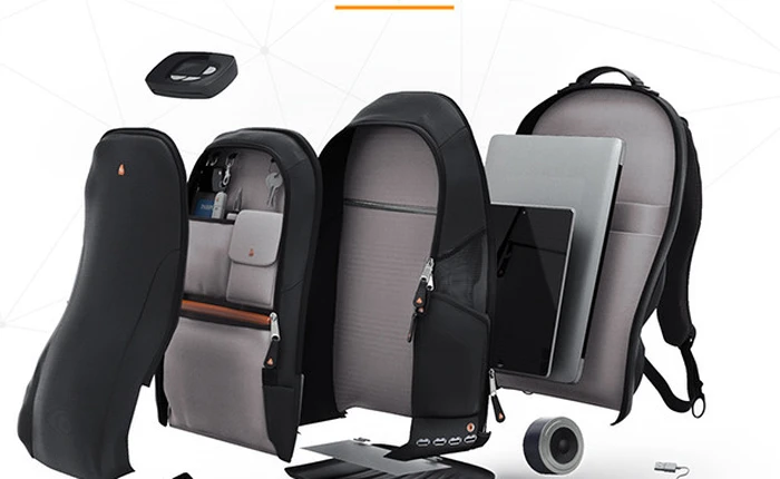iBackPack - balo công nghệ cao "tất cả trong 1"