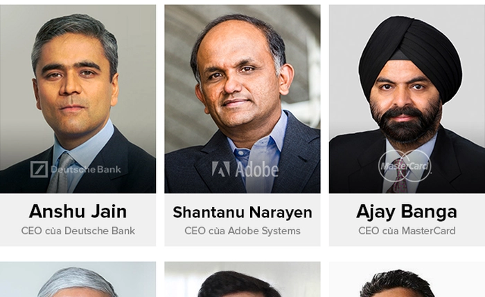 Vì sao danh sách các thủ lĩnh công ty, tập đoàn ngày càng có nhiều người Ấn Độ?