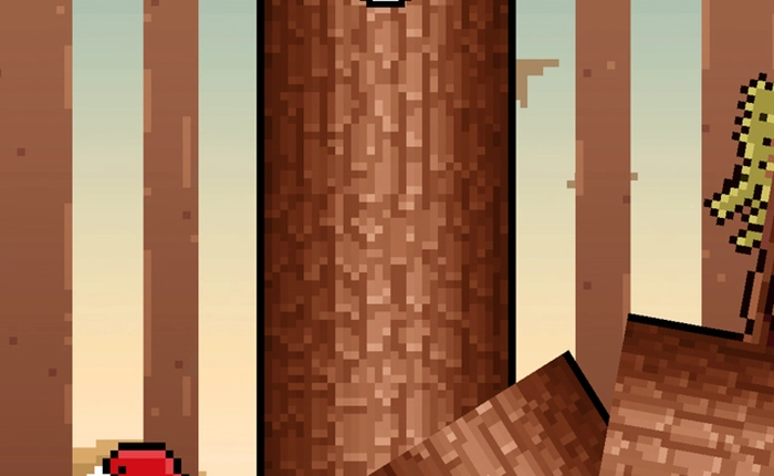 Game hot tháng 3: Chặt cây cùng thợ mộc Timberman