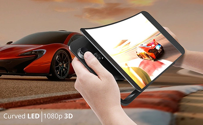 X-gamer: máy chơi game "màn hình cong" đến từ tương lai