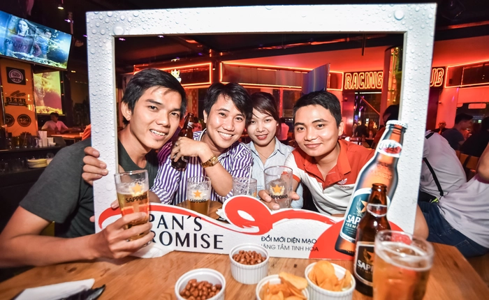 "Quẩy" tưng bừng cùng Sapporo S-Party