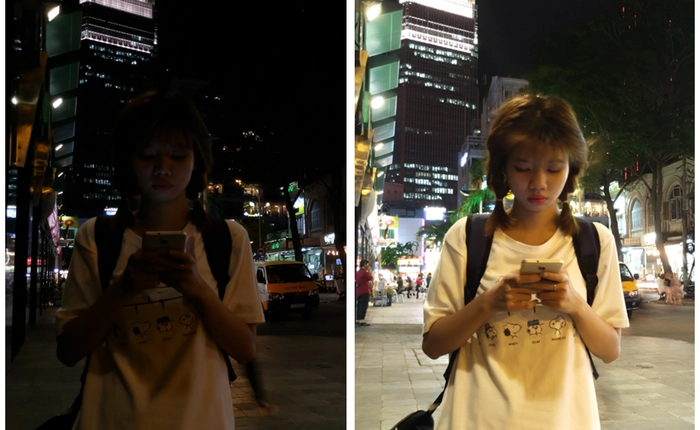 Ngạc nhiên với ảnh chụp phố đi bộ "tỏa sáng" về đêm bằng smartphone