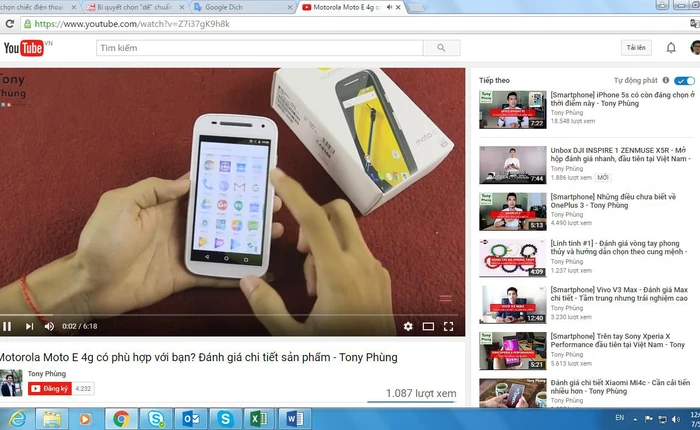 Moto E Gen 2  – Chọn để khởi đầu