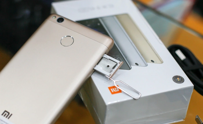Cận cảnh Xiaomi Redmi 3S chính hãng tại Việt Nam