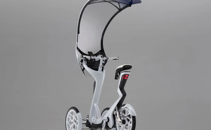 Yamaha giới thiệu ý tưởng xe đạp điện che nắng che mưa mà vẫn đi lại thoải mái