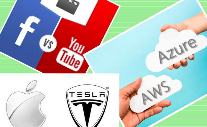 Những cặp đối thủ “không đội trời chung” trong làng công nghệ