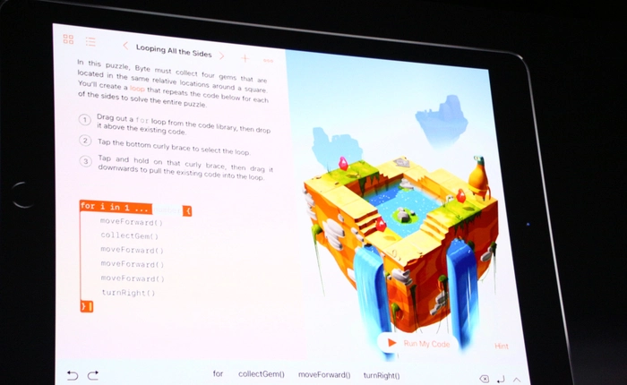 Trẻ con cũng có thể trở thành coder "xịn" nhờ dự án mới của Apple