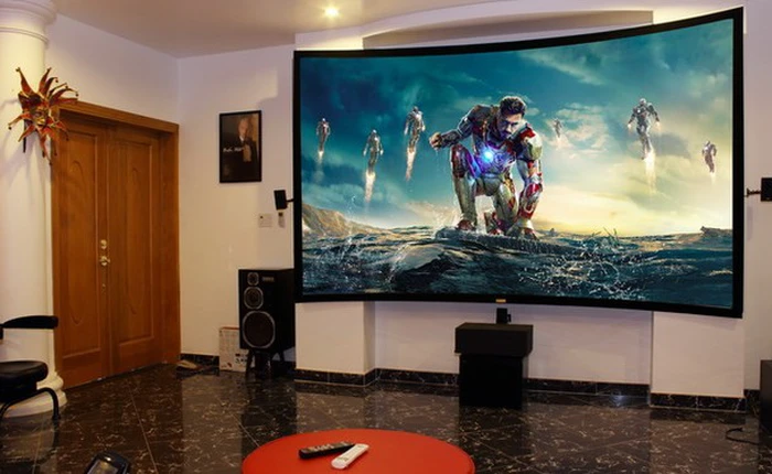 Đây là kiểu rạp phim gia đình cực sáng tạo của người Nhật: riêng tư, đã mắt, cảm giác như xem trong rạp