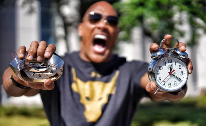 Ngôi sao điện ảnh The Rock ra mắt ứng dụng báo thức "cực mạnh"