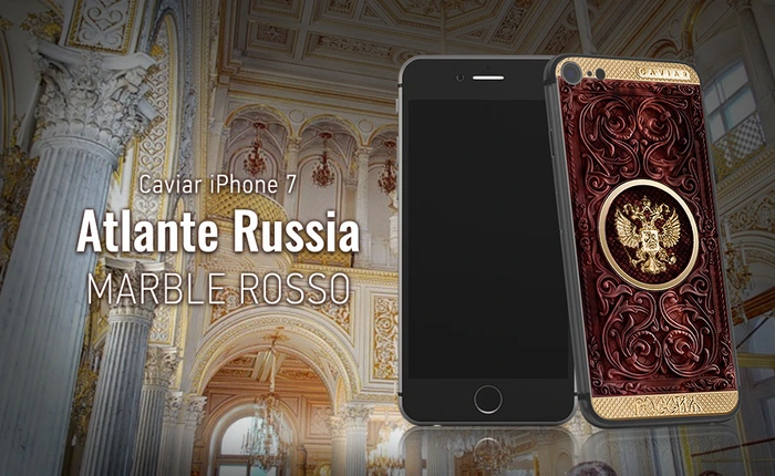 Hãy mua ngay ốp lưng đá cẩm thạch dát vàng để đón đầu iPhone 7, giá chỉ 65 triệu thôi