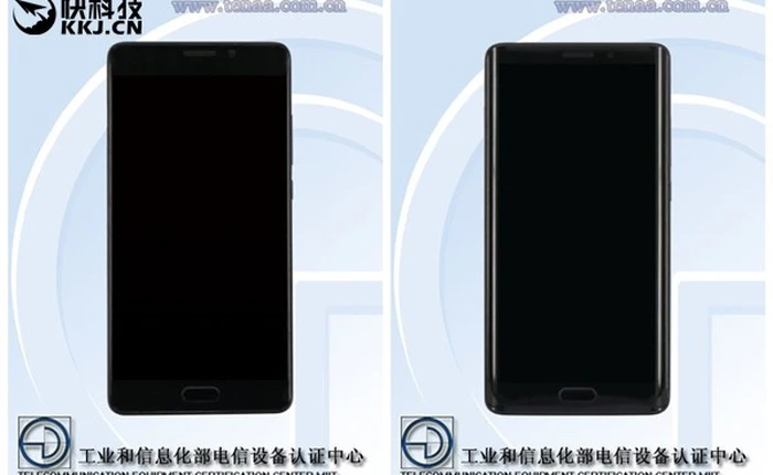 Xiaomi Mi Note 2 sẽ có thêm 1 phiên bản màn hình phẳng hoàn toàn, không cong ở 2 cạnh