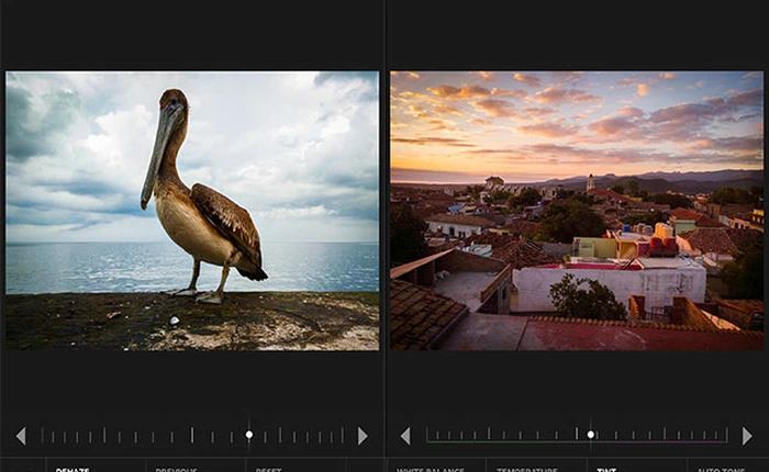 Lightroom 2.0 trên Android, ứng dụng di động đầu tiên có thể chụp và chỉnh sửa ảnh RAW