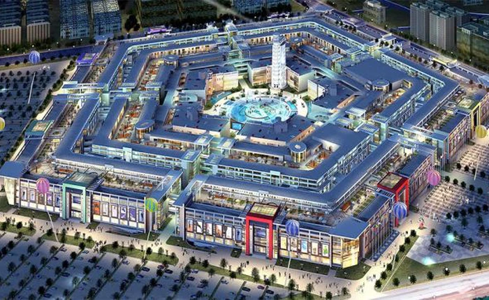 Trung Quốc cũng có một “Lầu năm góc” bị bỏ hoang mà ít ai biết đến