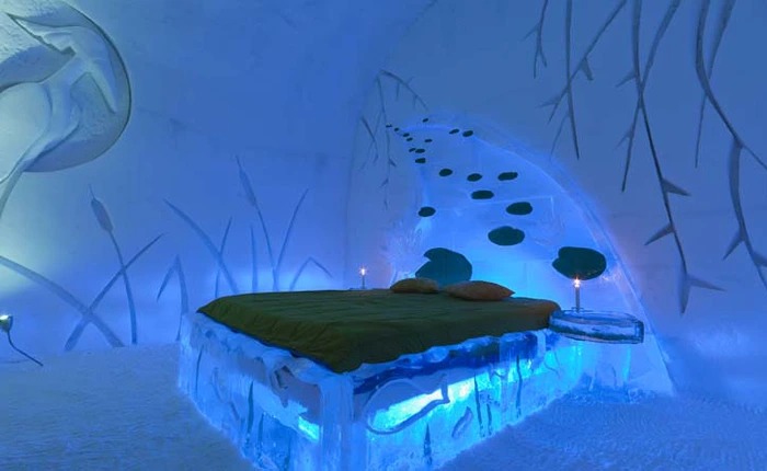 [Video] Đây đúng nghĩa là khách sạn băng giá