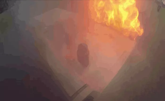 Cùng xem chiếc máy giặt "bùng cháy" khi chinh chiến với hợp chất nhôm nhiệt