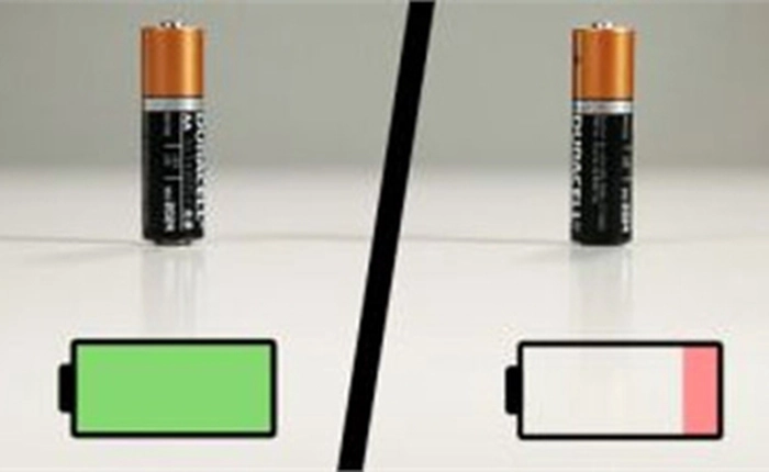 Mẹo đơn giản để xem viên pin còn điện hay hết