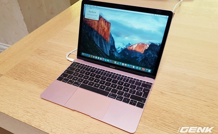 Soi kỹ chiếc MacBook vàng hồng đầu tiên của Apple khiến fan nữ khóc ròng