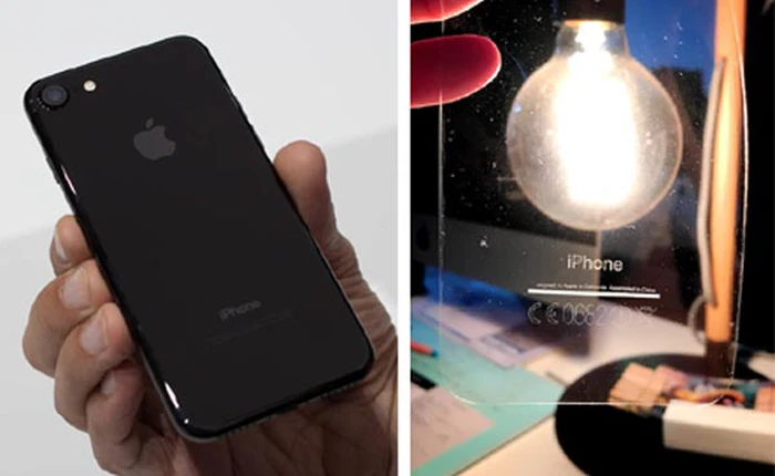 iPhone 7 màu đen bóng gặp vấn đề mới, dễ dàng bong tróc thương hiệu iPhone ở mặt sau