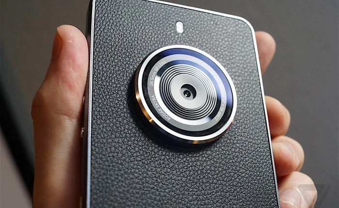 Kodak ra mắt smartphone chuyên chụp ảnh mới, camera sau 21 MP, camera trước 13 MP, chạy Android 6, giá 12 triệu đồng