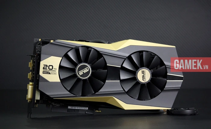 Trên tay VGA siêu phẩm Asus GTX980Ti Gold Edition đầu tiên tại Việt Nam