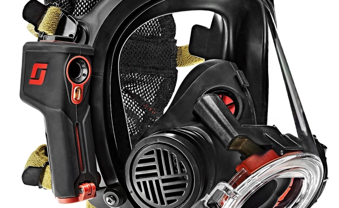 Mũ bảo hiểm như của quái vật Predator giúp lính cứu hỏa phát hiện nạn nhân tốt hơn