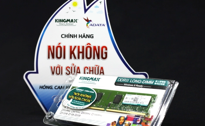 Người dùng sử dụng RAM, SSD mang thương hiệu ADATA và KINGMAX sẽ được bảo hành đổi mới