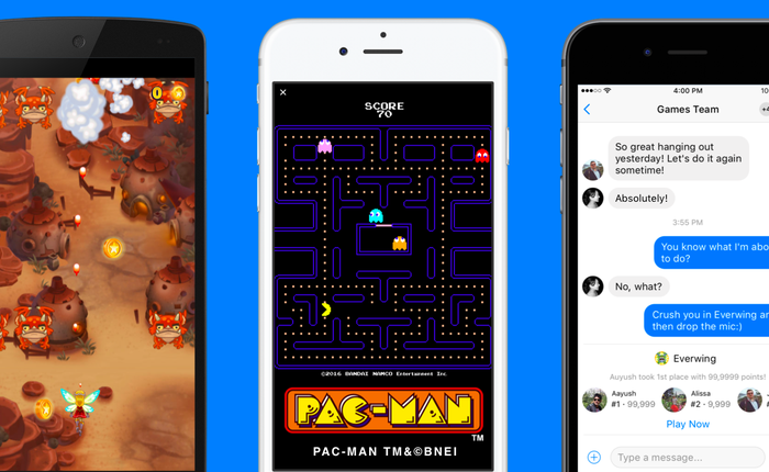 Sau Messenger, Facebook giờ đây cho phép người dùng chơi game ngay trên News Feed