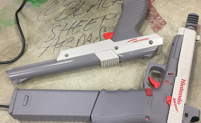 Biến súng thật thành súng bắn vịt cho game 4 nút của Nintendo