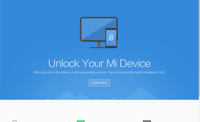 Đã có Website Unlock Bootloader cho điện thoại Xiaomi bằng tiếng Anh