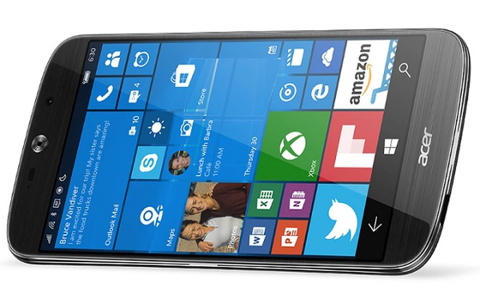Acer trình làng điện thoại cao cấp Liquid Jade Primo, chạy Windows 10