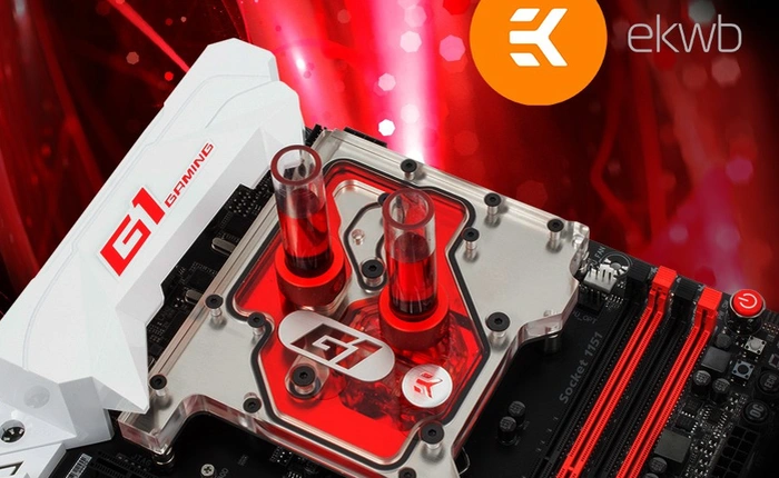 GIGABYTE ra mắt loạt bo mạch chủ tích hợp sẵn tản nhiệt nước