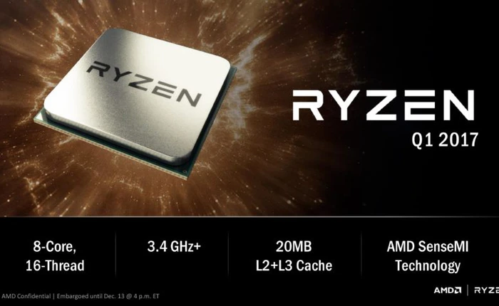 CPU mới của AMD sẽ đè bẹp chip i7 8 nhân mạnh nhất hiện nay của Intel mà giá chỉ bằng 1 nửa?