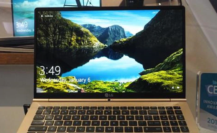Laptop "siêu mẫu" của LG giá từ 1.100 USD