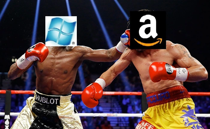 Microsoft bất ngờ dẫn đầu trong cuộc đua điện toán đám mây 10 tỷ USD, nhưng Azure vẫn còn kém xa AWS