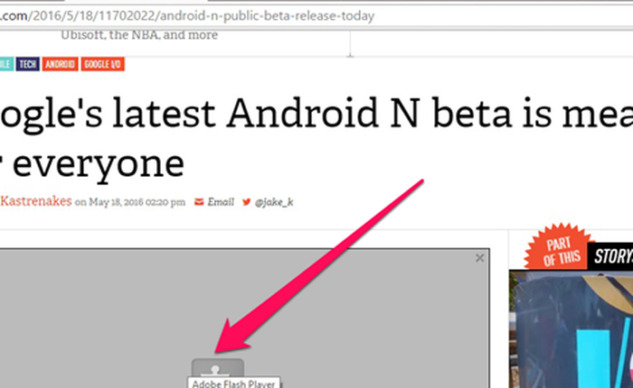 Cách chặn Flash trên Chrome để tăng tốc duyệt web, tiết kiệm pin