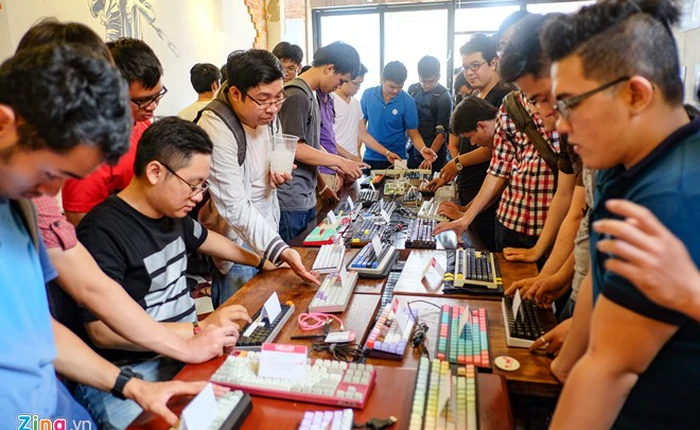 Những mẫu bàn phím cơ độc lạ tụ họp ở Sài Gòn