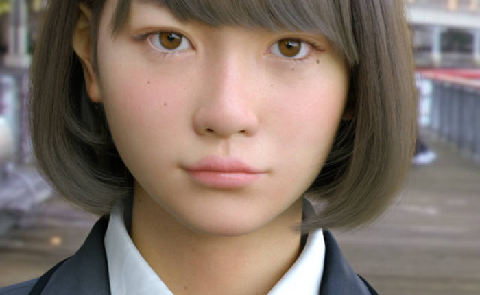 Đố bạn biết nữ sinh Nhật Bản này là thật hay sản phẩm của máy tính?